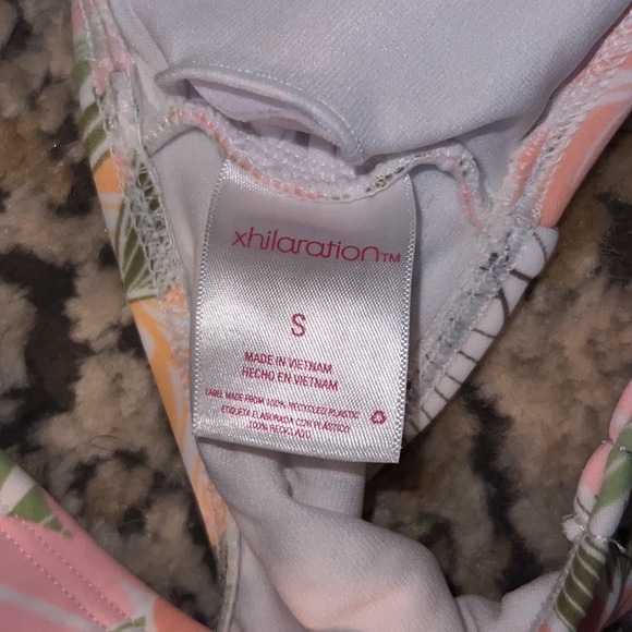 Size small floral print in the colors pink green and orange from target. - Picture 3 of 3